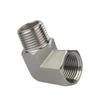 304 Stainless Steel 90° Male-Female Thread Hex Elbow Pipe Fitting