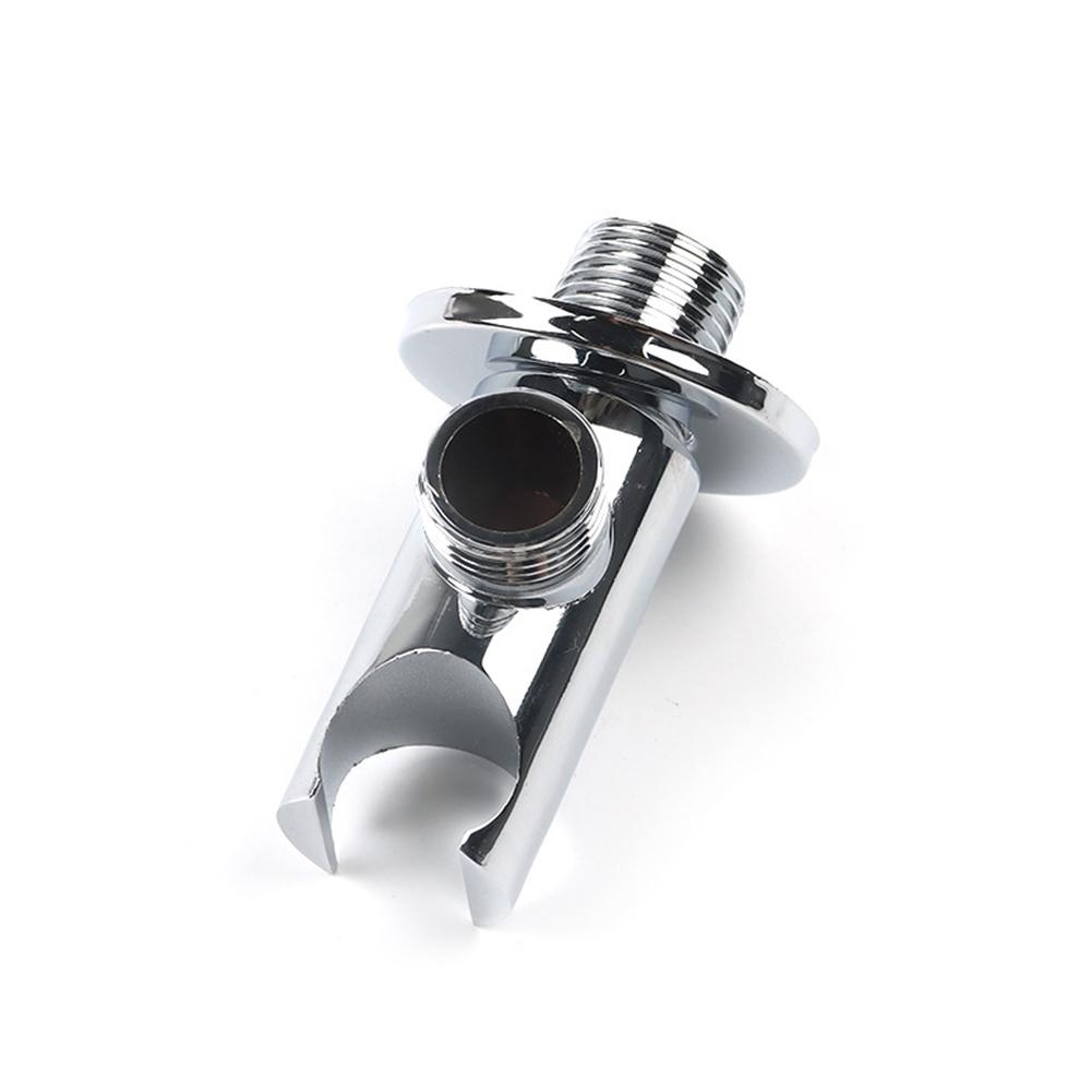 Wall Mounted Outlet Elbow Shower Hose Connector Head Holder Bracket Holder