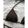 Sexy Halter Neck Two Piece Bikini Set For Women