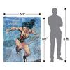 Wonder Woman Action Pose Blanket