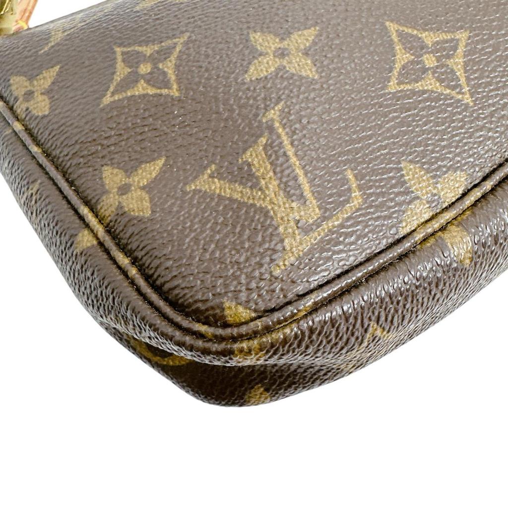 LOUIS VUITTON Monogram Strap replacement, crossbody wear possible Pouch M51980 Used