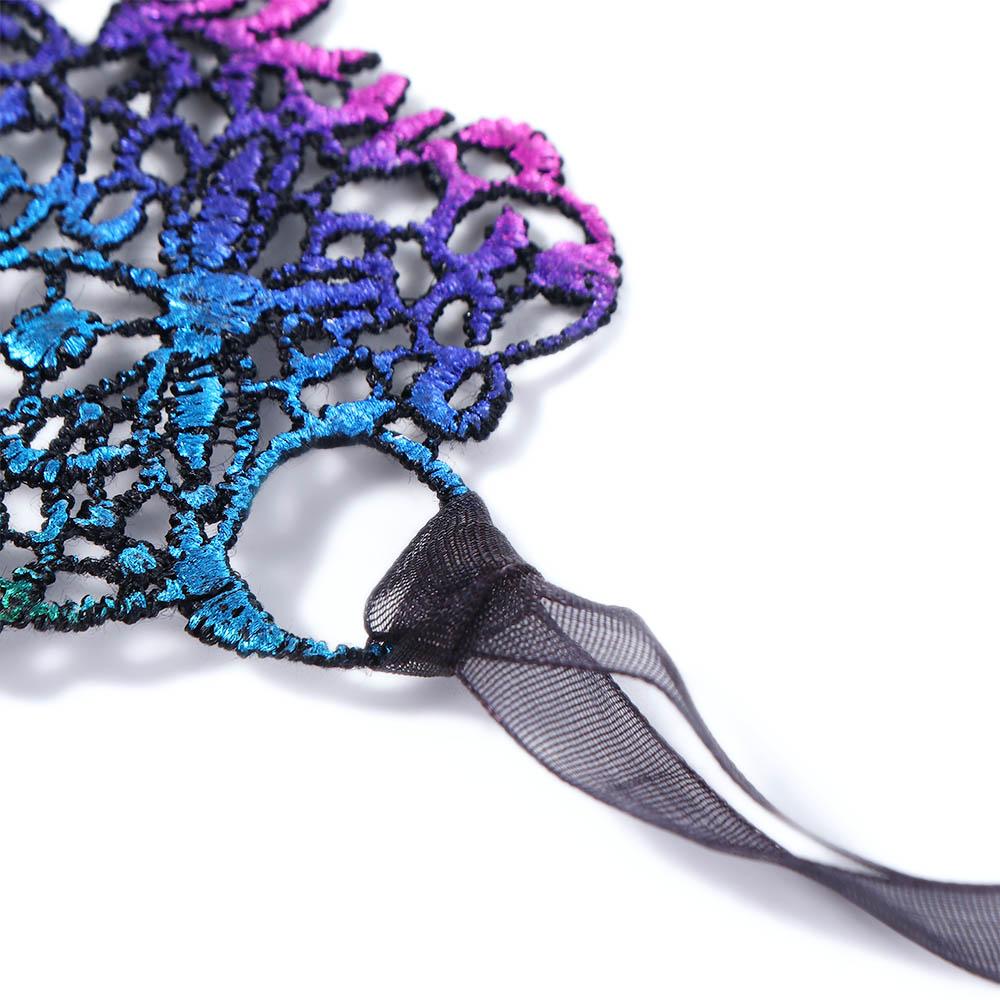 Mask Masquerade Cosplay Prom Props Bronzing Party Supplies Venice Mask Lace Masquerade Dance Masks