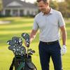 9 Pieces Tough Golf Iron Headcover with Zipper Waterproof