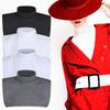 4 Pcs Fake Turtleneck Dickey Detachable Collars 16 Inch Half Top Mock Blouse