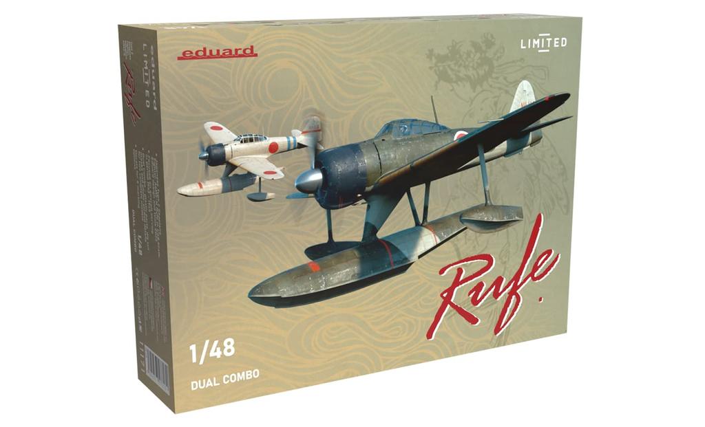 Eduard 1/48 Dual Combo Limited Edition Japanische Marine Typ 2 Wasserflugzeugjäger Plastikmodell EDU11171
