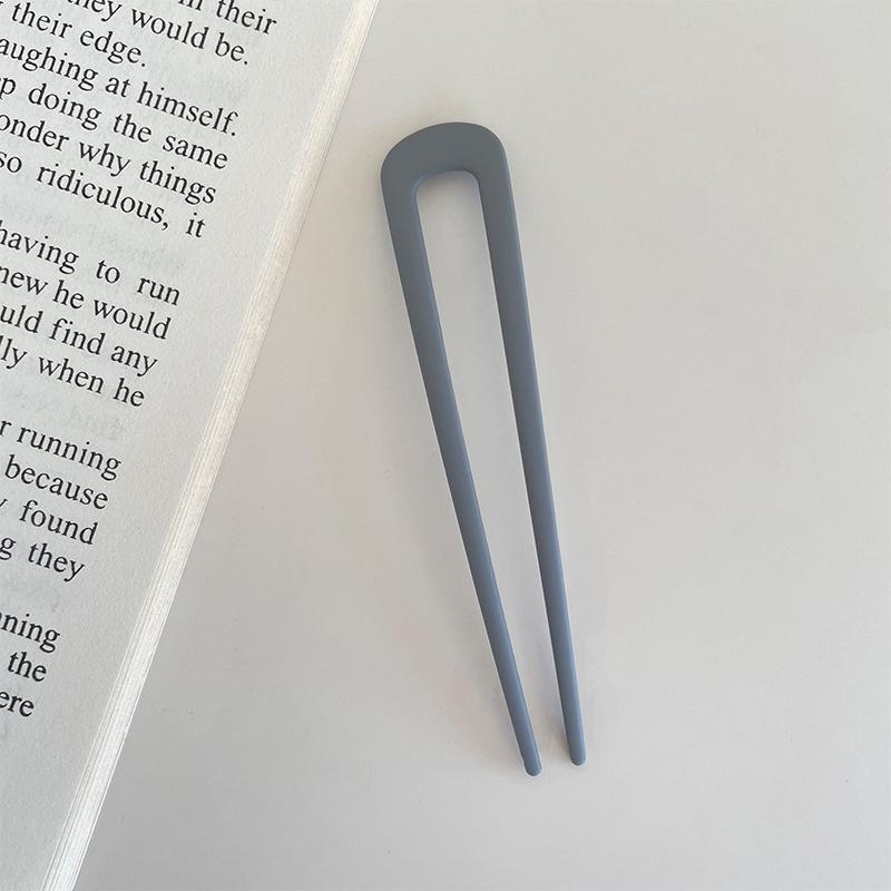 Japanese Style Modern U-Shaped Hairpin for Women - Versatile Daily Bun and Headdress Accessory