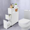 52x16.2x75cm Large Capacity Rectangular Storage Cabinet  Suitable for Bathroom, Toilet, Bedroom, Laundry Room