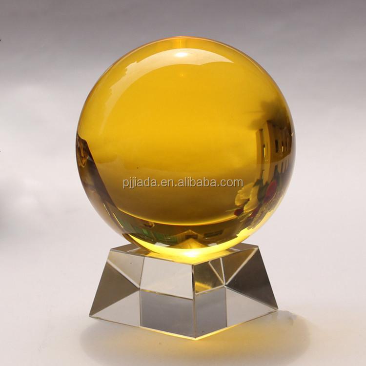 Crystal Gifts Home Decor Ball Centerpiece 6cm Colorful K9 Blue Color Crystal Ball