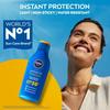 NIVEA Sunscreen Lotion, Sun Protect and Moisture (SPF 50), 75 Ml