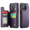 Magnetic Leather Phone Case for For Iphone 17 Pro Max 14 13 12 11 15 16 Pro Max 16 Plus Holder Stand Wallet Card Slots Back Cover