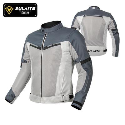 Breathable Motorcycle Riding Jacket - Summer Mesh Protective Gear