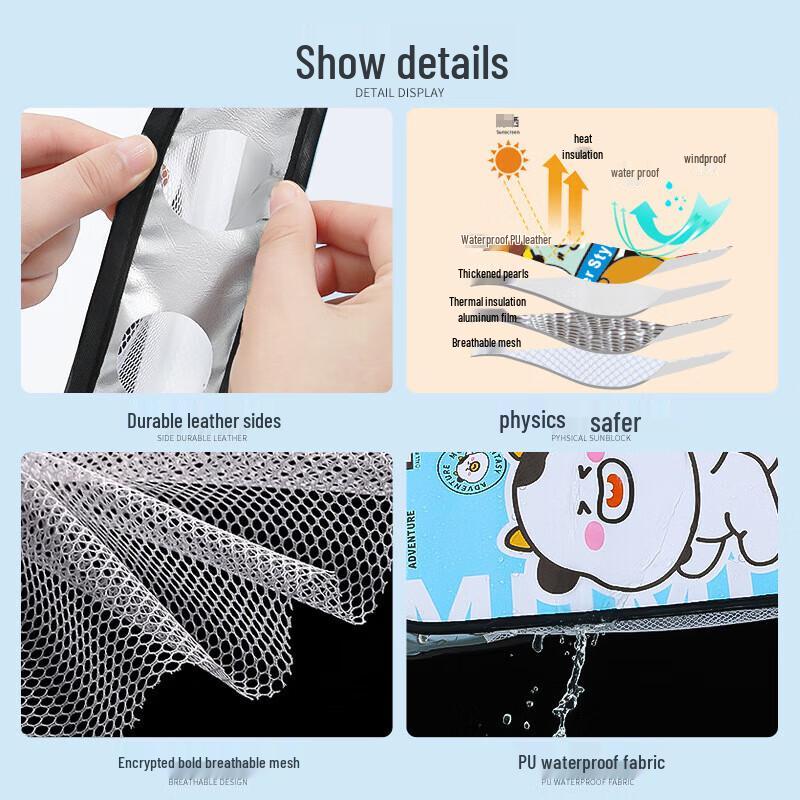 Pabei Summer Sun Protection E-bike Handlebar Covers