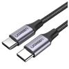Kabel Ugreen US161 50751 USB-C 3.1 / USB-C 3.1 1.5m - Szary