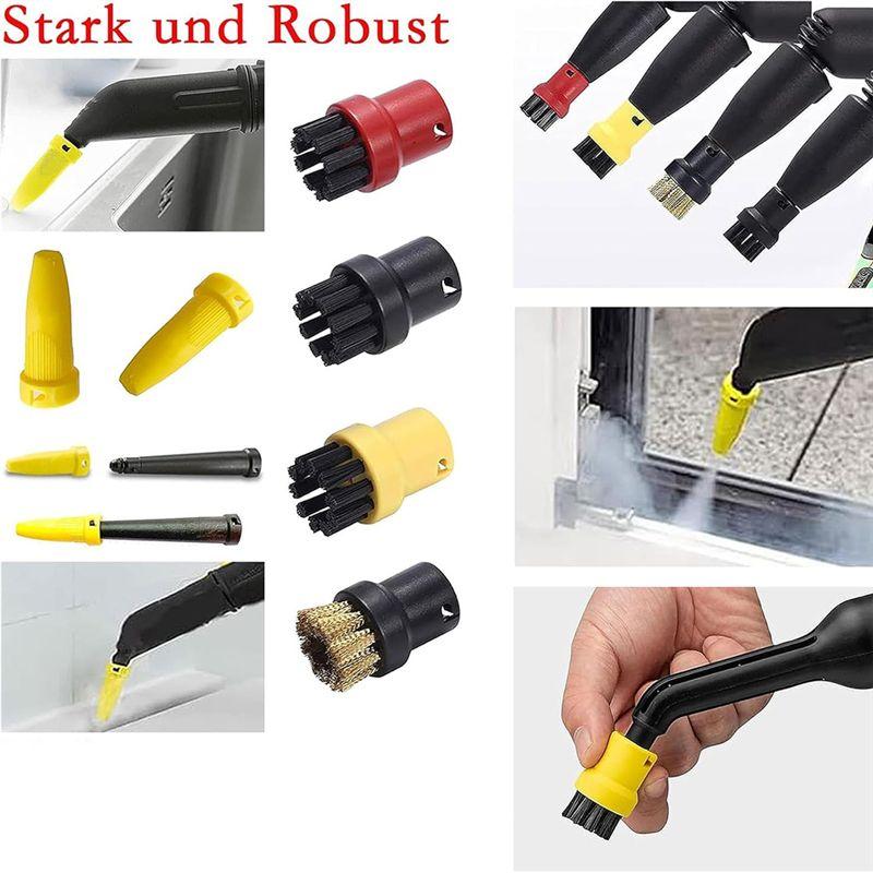 M-Modern-12 Pieces Brush Steam Cleaner Accessories For Karcher Sc1 Sc2 Sc3 Sc4 Sc5, Steam Cleaner Set