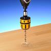 ANEX AKL-190E Drill Chuck, Keyless, Interchangeable Bits, Rubber Grip, 1-10mm