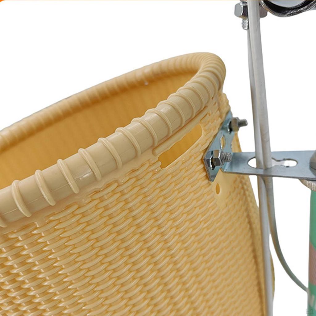 Kids Bike Basket Bicycle Carrying Lightweight Decoration Removable Cycling Storage for Girls