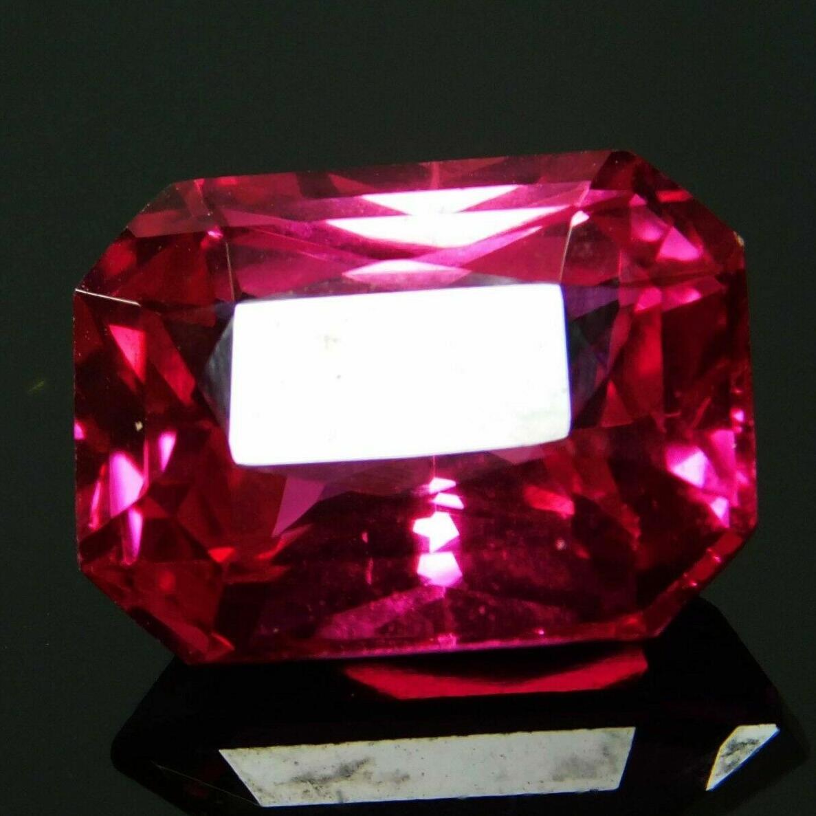 

Вільний РОЖЕВИЙ Сапфір НАТУРАЛЬНИЙ Дорогоцінний камінь 8.13 Карата Смарагдовий Ограновування AAA+ СЕРТИФІКОВАНИЙ Az-344 13.6 mm рожевий