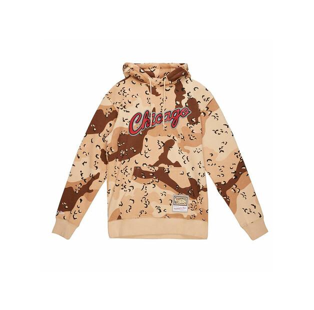 Толстовка Mitchell & Ness NBA Chicago Bulls Camo Reflective Hoodie EU M