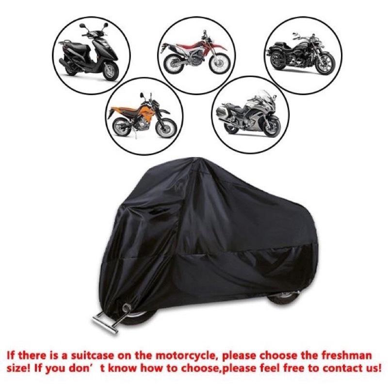 Black Waterproof Motorcycle Cover: Heat Absorbing, Silk Polyester, Outdoor Electric Vehicle Cover for Rainy Season