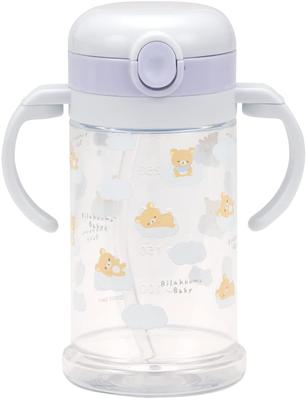 Skater Baby Mug Rilakkuma Baby 370ml Cup with Straw Girl KSHW2N-A