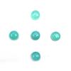 Natural Aqua Chalcedony Round Cabochon Loose Gemstone Lot 11 Pcs 9 MM 30 CT For Jewelry Making