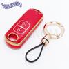 New Tpu Car Key Case For Mazda 2 3 6 Atenza Axela Demio Cx-5 Cx5 Cx-3 Cx7 Cx-9      2 Button Key Cover