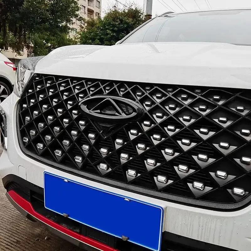 For Chery Emblem Tiggo 8pro\Arrizo 8\Tiggo 8\Omoda\7pro Max Front Logo Black Badge Trunk Letter Decal Car Body Logo Stickers l777
