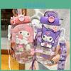 Sanrio Kuromi Kids Water Bottle With Straw For School And Summer Use