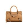 Borsa Tote Retro in Pelle da Motociclista di Grande Capacità per Donna - Borsa a Mano da Pendolare con Cerniera
