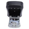 Key Lock Box Wall Mounted Multifunctional 4 Digit Combination Lock Box Theft Proof Key Safe Storage Lock Box for Hotels