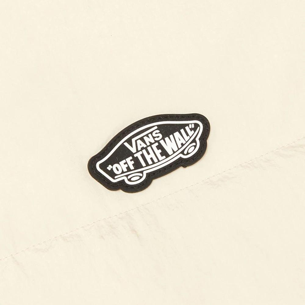 Vans Logo Kapuzen-Reißverschluss Langarm Daunenjacke Herrenjacken Beige VN000KCT2N11