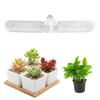 36W LED Grow Light Bulb Foldable Sunlike Full Spectrum Lamp E27 Plant Lamp for Flowers Vegetables Greenhouse & Hydroponic