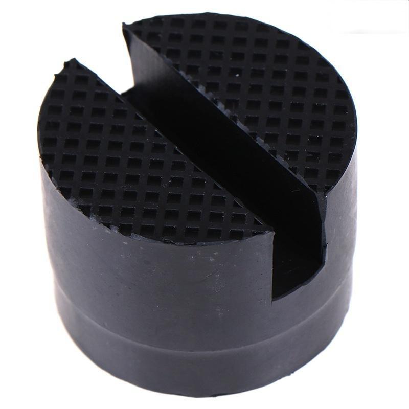1Pc Car Lift Jack Stand Rubber Pads  Rubber Slotted Floor Jack Pad Frame Rail Adapter Car Jack Pad