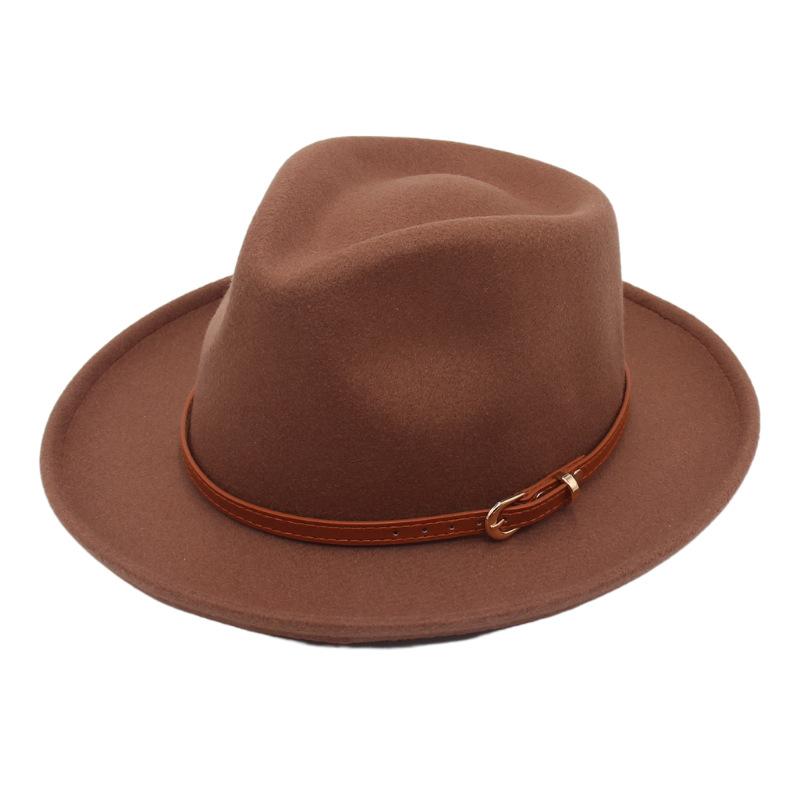 Foreign Trade New Fedora Fedora Classic Top Hat Men'S And Women'S Jazz Hat Party Ceremony Suit With Hat