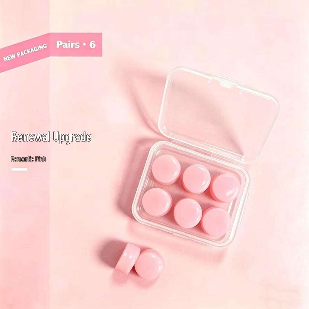 Multi-Purpose Silicone Earplugs: Waterproof Noise-Cancelling for Swimming, Sleeping, Studying, and Working.
