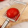 1PC Multifunctional Kitchen Slicing Tool, Stainless Steel - Effortlessly Create Slices for Tomatoes, Ham, Tofu, Potatoes