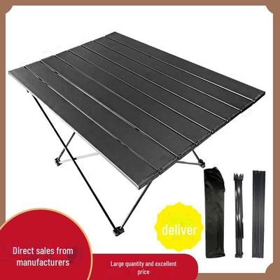 Portable Ultra-Light Aluminum Folding Camping Table - Multifunctional Mini Picnic Table