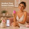 Ladies' Rose Sex Toy Vibrator, APP Controlled Rose Adult Toy, with 9 Suction and Vibration Modes, Waterproof Sex Toy Suction Device