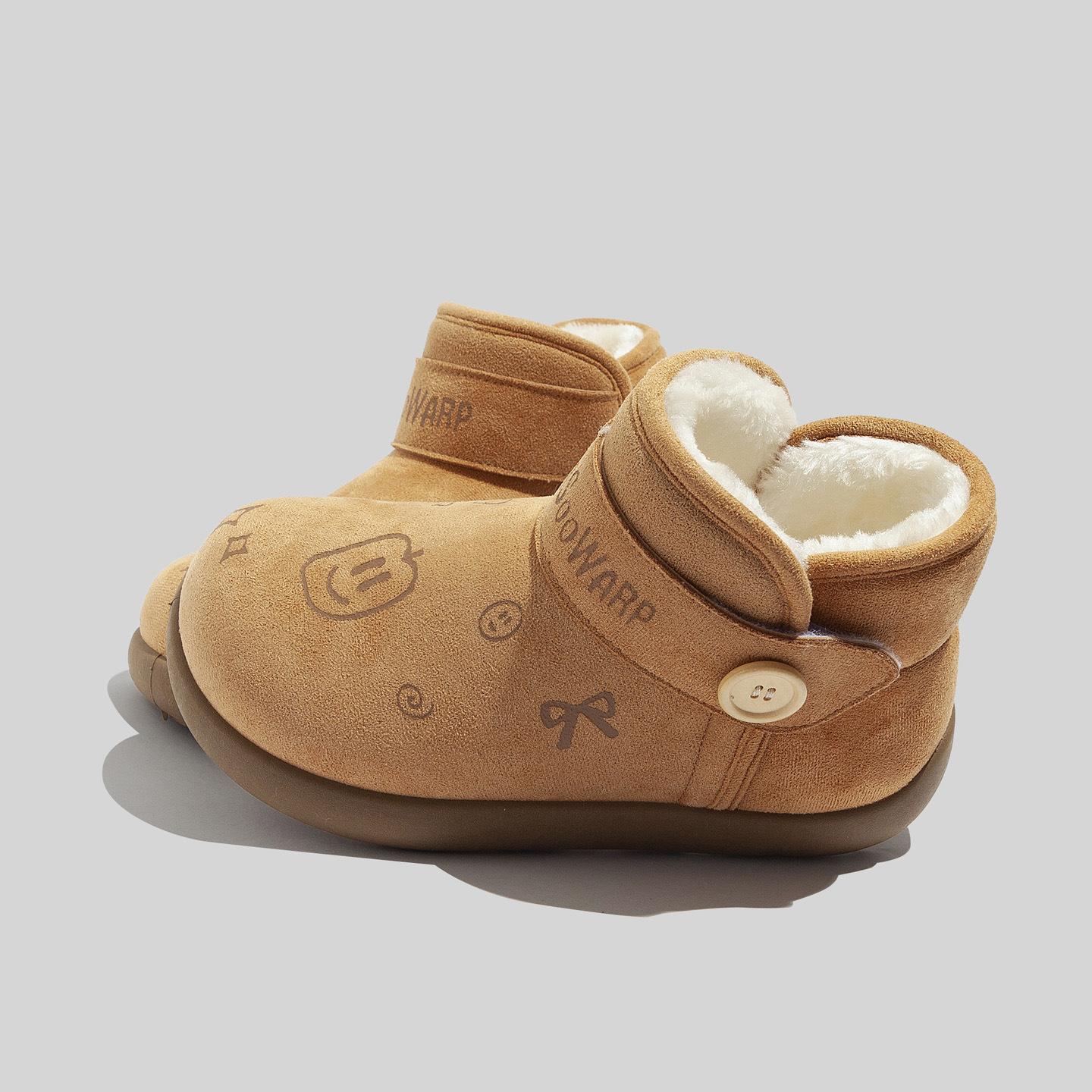 Belle cute snow boots plush warm casual short boots plush thickened cotton shoes B 35