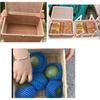 Woven Bamboo Basket with Lid, Rectangular Storage Case for Home and Outdoor Use, Picnic Basket, Fruit Basket, Natural Materials, Tea Ceremony Basket,