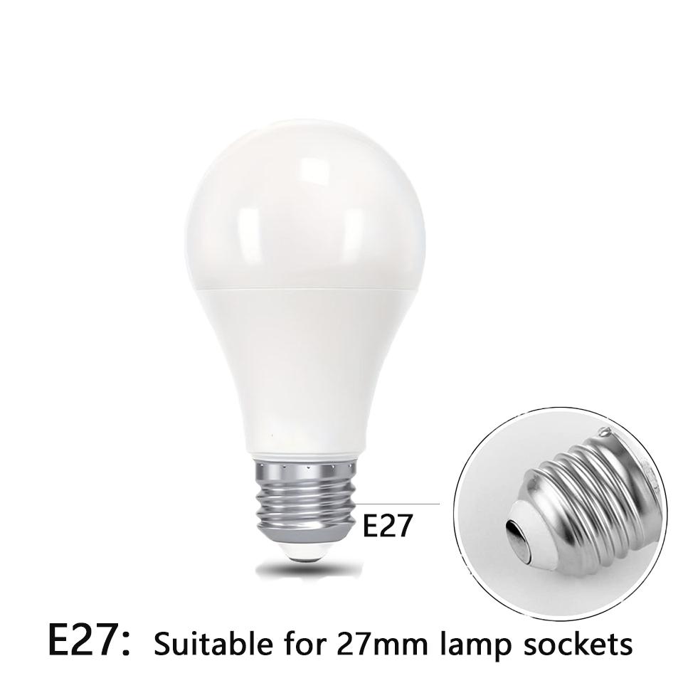 24PCS B22 E27 E14 LED Light Bulb 220V 3W 6W 9W 12W 15W 20W Multi Watt Selection for Ultra Bright and Energy Saving LED Bulb
