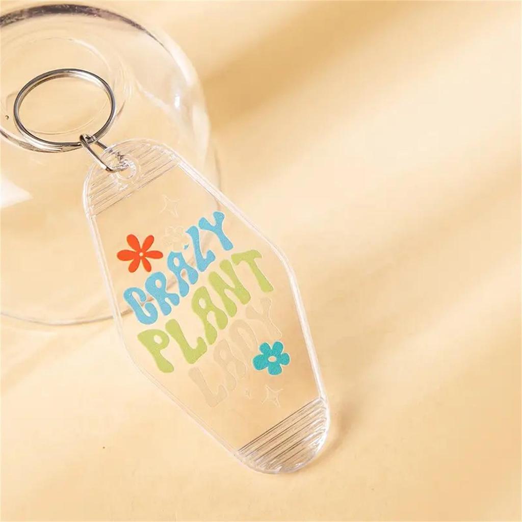 Hotel Guesthouse ABS Plastic Keychain Tag and Key Hanger Pendant