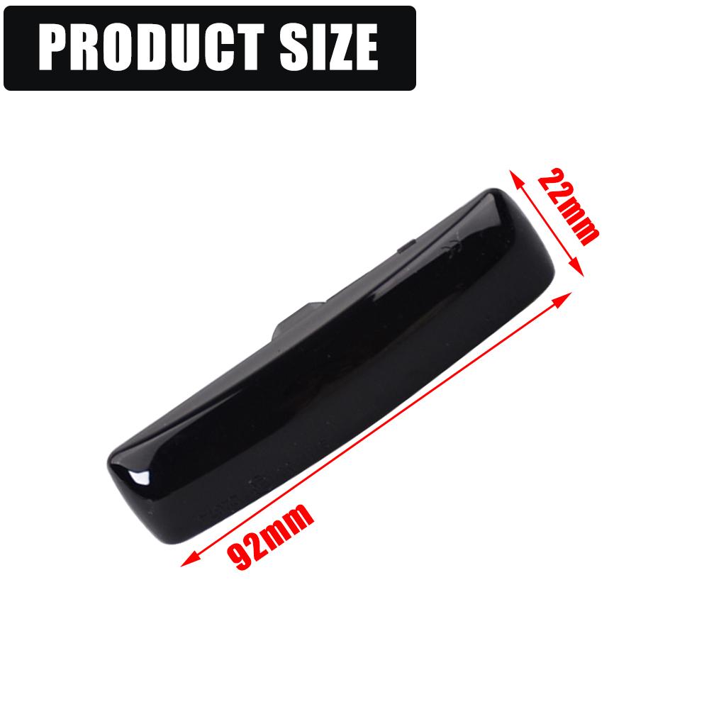 2Pcs Amber Dynamic Flowing LED Side Marker Light For Land Rover Freeland 2 Discovery 3 4 Rover Sport L320