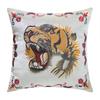 Tiger Head Embroidered Pillow Cover American Retro High Quality Cushion Cover Pillows Decor Home