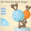 Bite Resistant Dog Teething Stick TPR Dog Chew Toy Dog Toothbrush Toy  Self Amusement