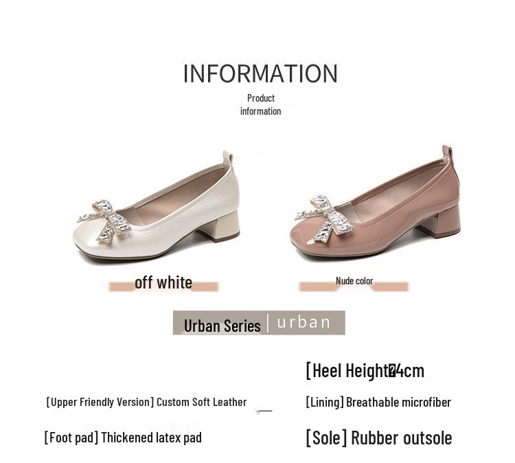 Red Mary Jane Chunky Heels for Women - Autumn 2025 Wedding & Dress Shoes, Plus Sizes Available