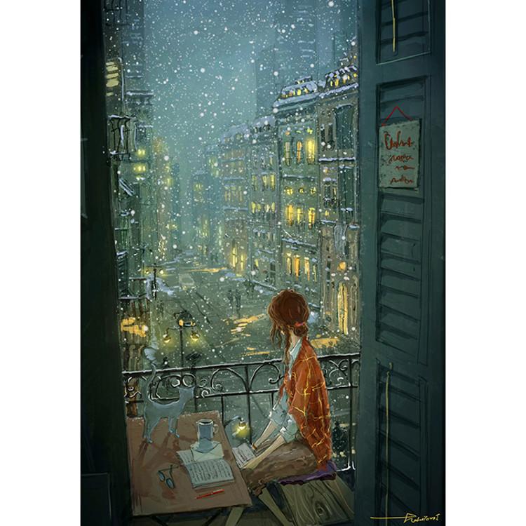 1000 Piece Jigsaw Puzzle - White Day, Popular Korean Puzzle