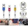 Internal Hexagonal Handle Universal Drill Bit Screwdriver Impact Socket Adapter Drill Bit Kit 1/4 "3/8" 1/2 "Hexagonal Handle
