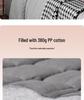 Bedside Cover - Solid Color, Universal Fit, All-Season Cotton Dust Protector