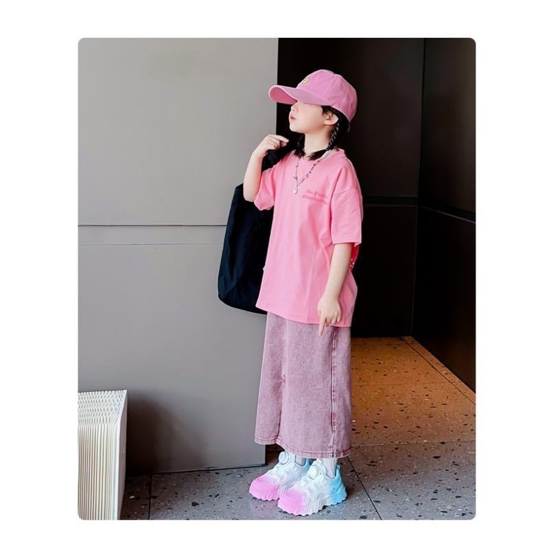 Dívčí boty Nové letní dětské boty s otočným knoflíkem Prodyšné síťované tenisky Pro velké dítě Tátovy boty